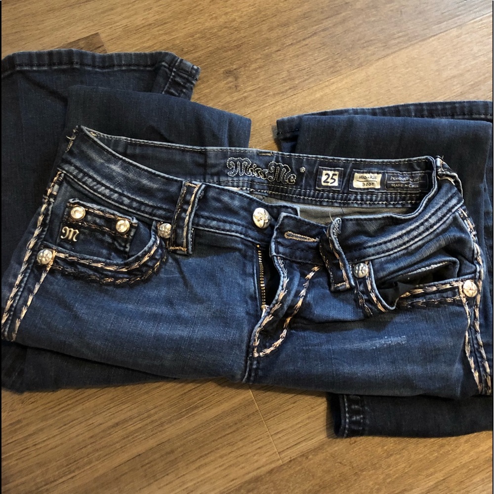 Miss me jeans and one pair of American eagle jeans - Picture 5 of 6